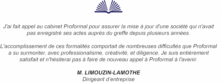 témoignage de m. Limouzin-Lamothe