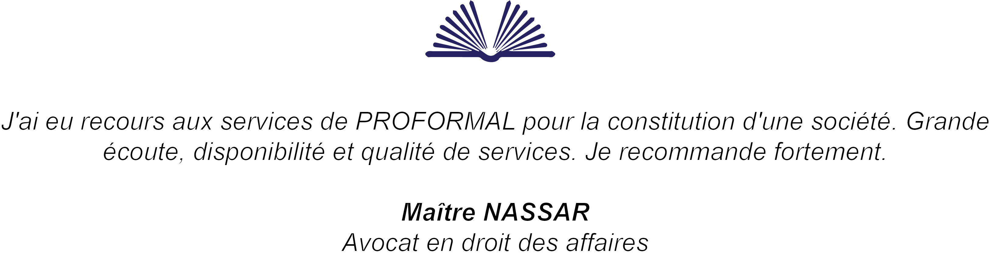 témoignage de maître Nassar